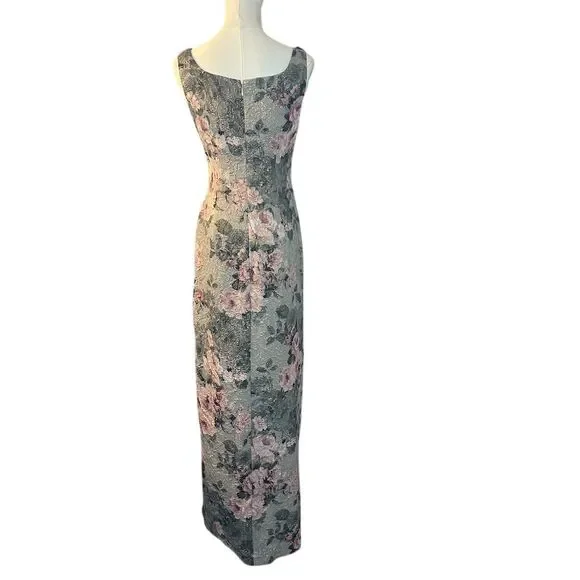 Floral Sleeveless Maxi Dress - Picture 2 of 13